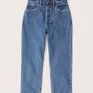Abercrombie Curve Love Mom Ankle Jeans